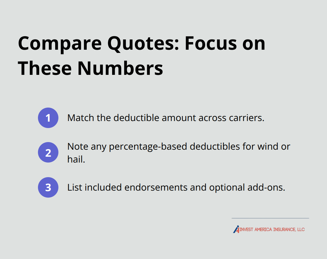 Three key numbers to compare Las Vegas home insurance quotes apples-to-apples - home insurance for first time buyers